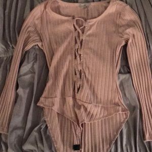 Long sleeve body suit